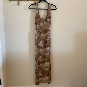 Acacia penny dress in Dakota Camo